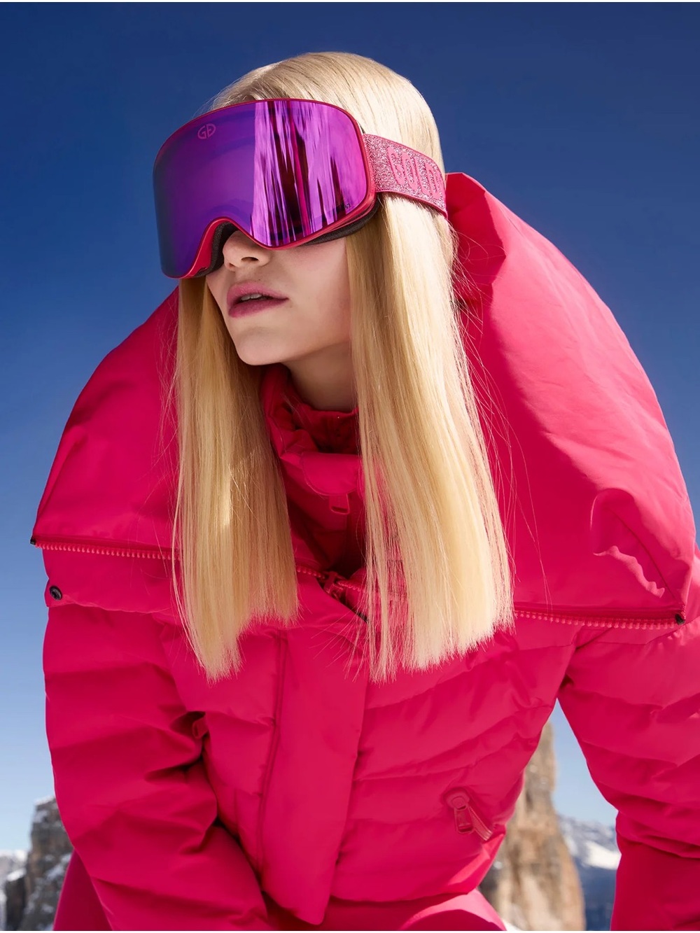 Goldbergh protège goggles purple